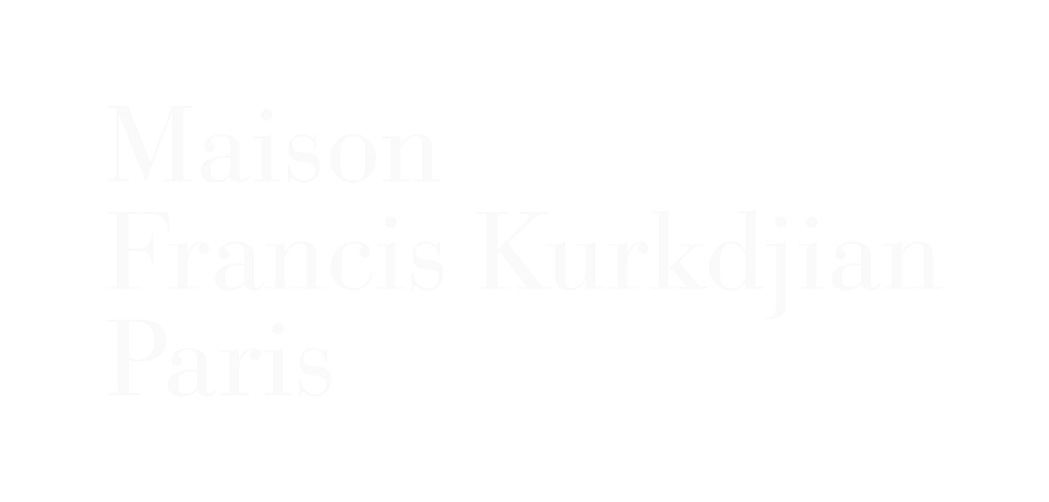 Maison Francis Kurkdjian Logo