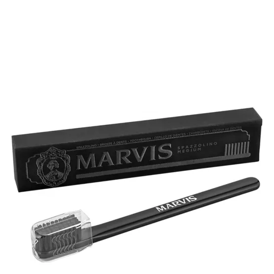 Marvis Toothbrush Black (Medium Bristles)